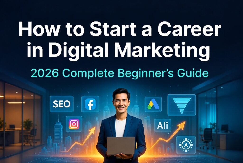 How to Start a Career in Digital Marketing in 2026