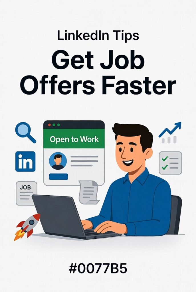 LinkedIn Tips to Get Job Offers Faster in 2026